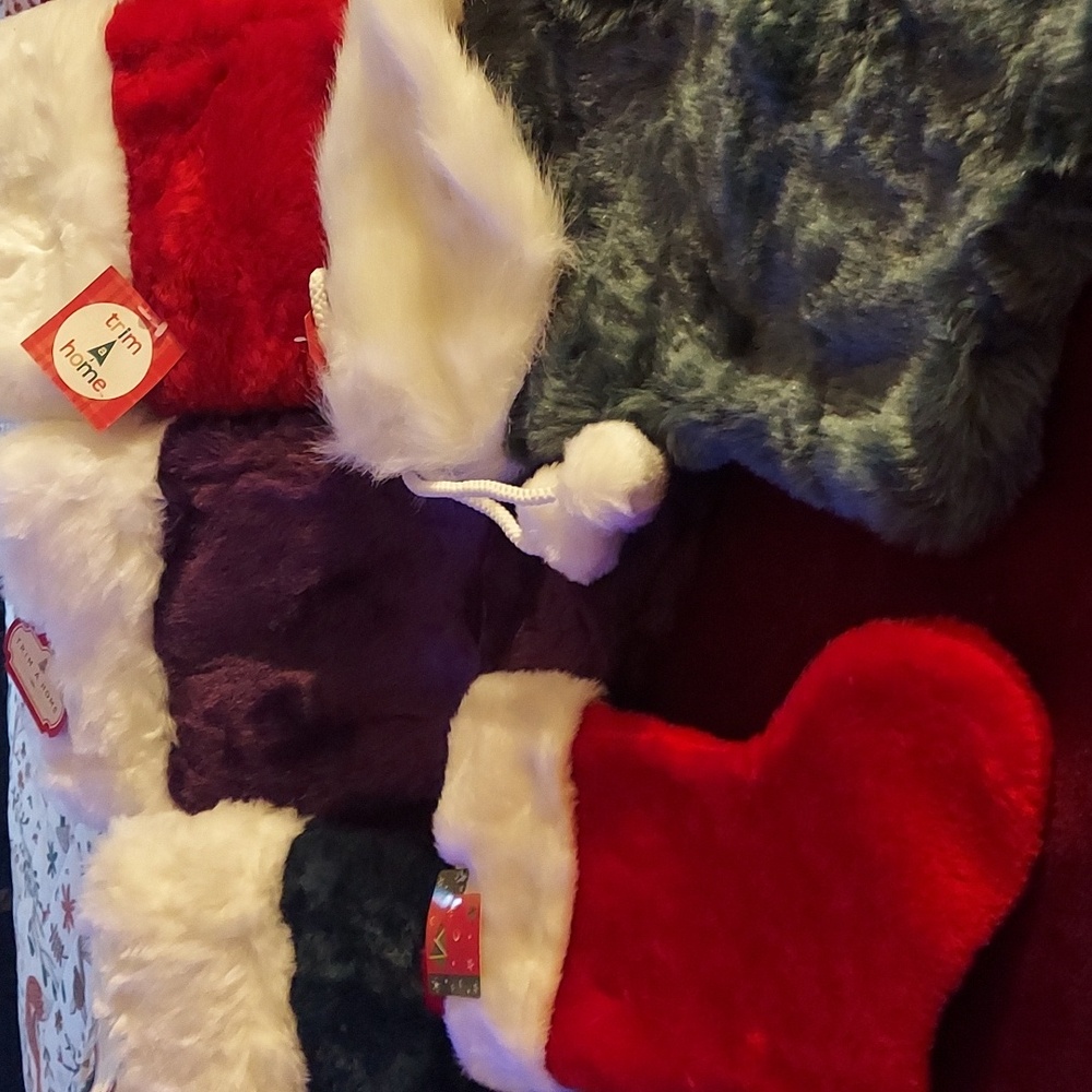 Christmas Plush stockings (5)
